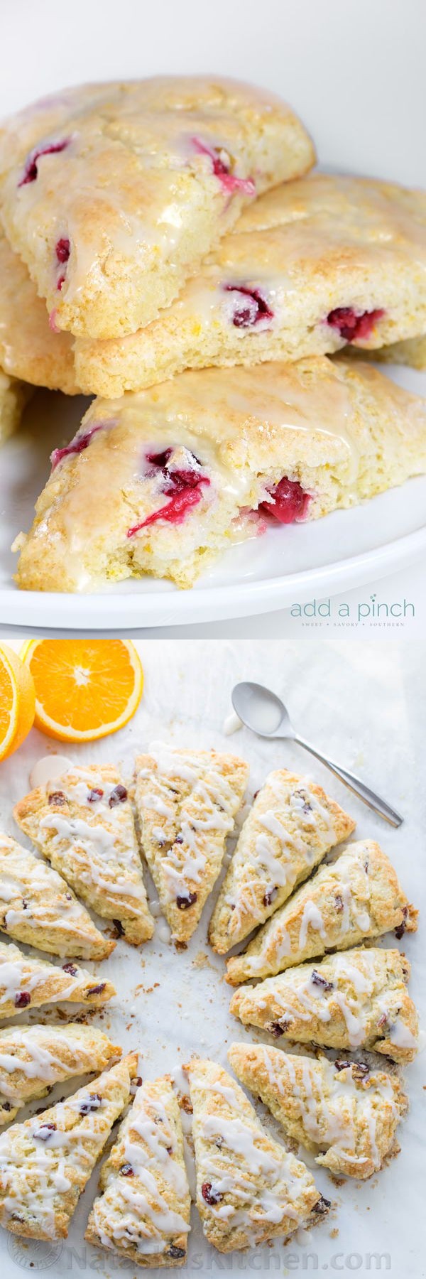 Cranberry Orange Scones