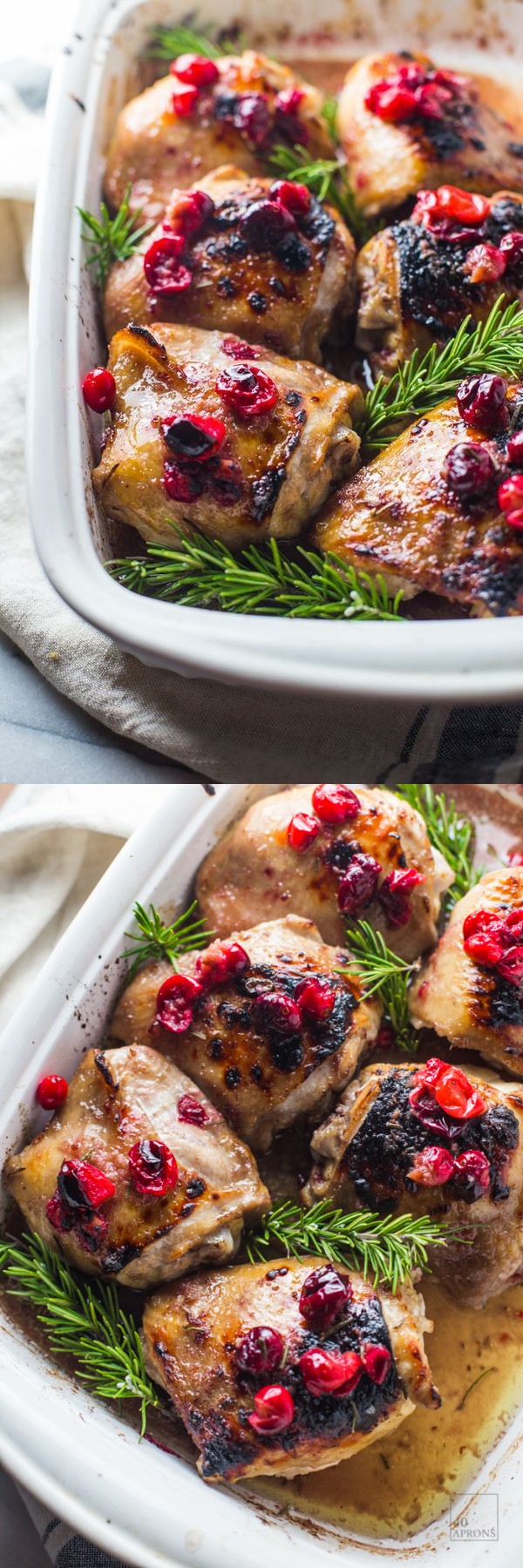 Cranberry Rosemary One-Pan Chicken