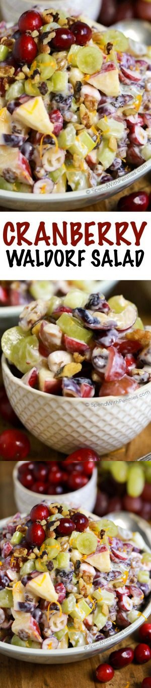 Cranberry Waldorf Salad