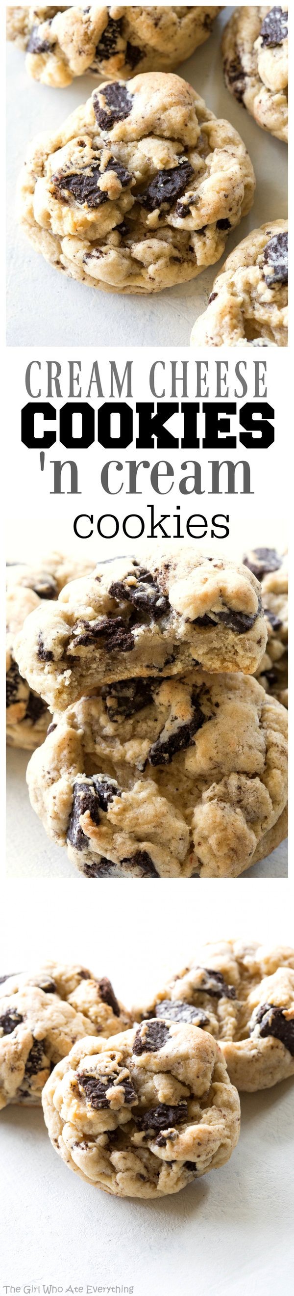 Cream Cheese Cookies 'N Cream Cookies