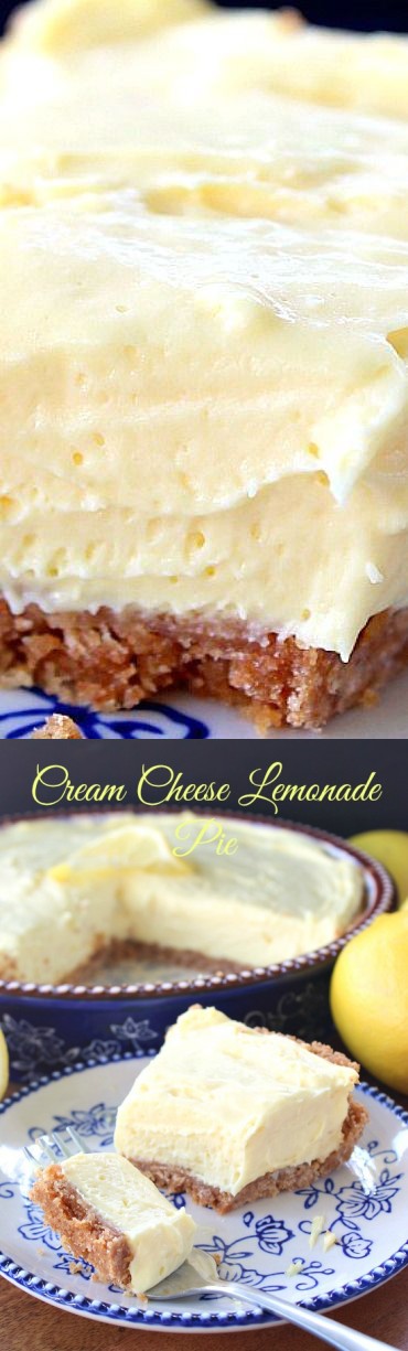 Cream Cheese Lemonade Pie