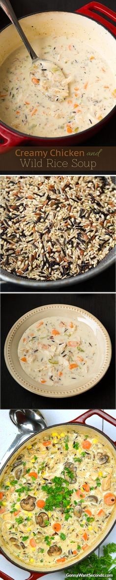 Creamy Chicken and Wild Rice Soup