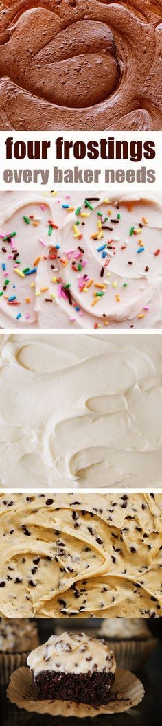 Creamy cookie dough frosting
