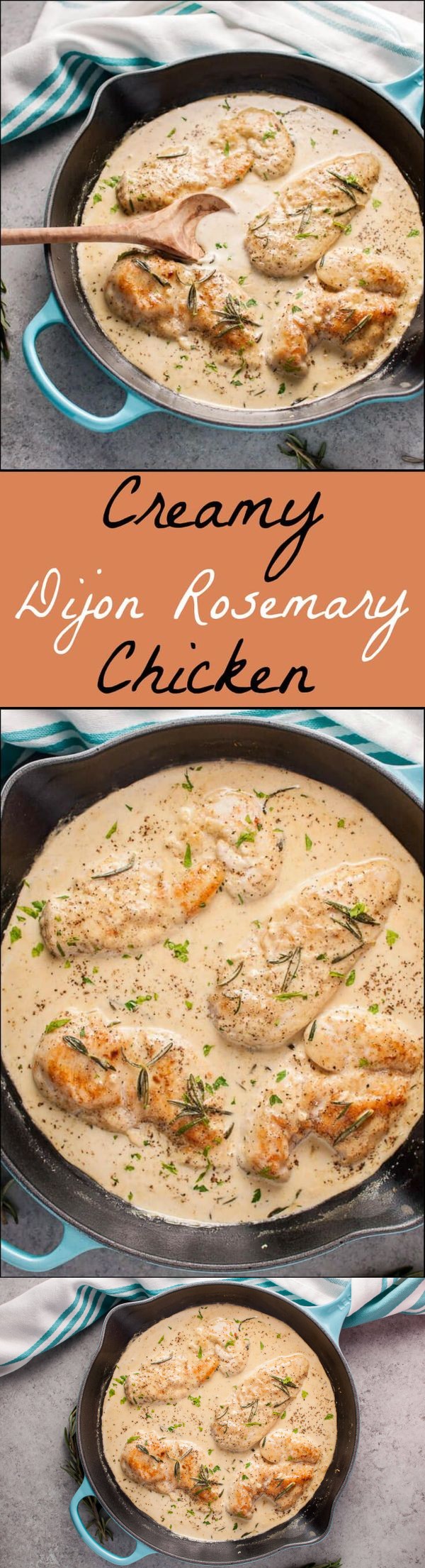 Creamy Dijon Rosemary Chicken