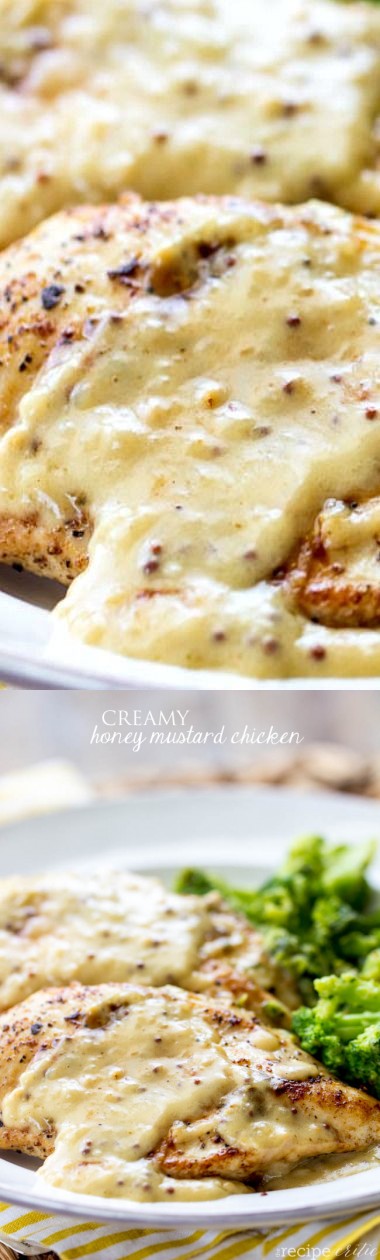 Creamy Honey Mustard Chicken