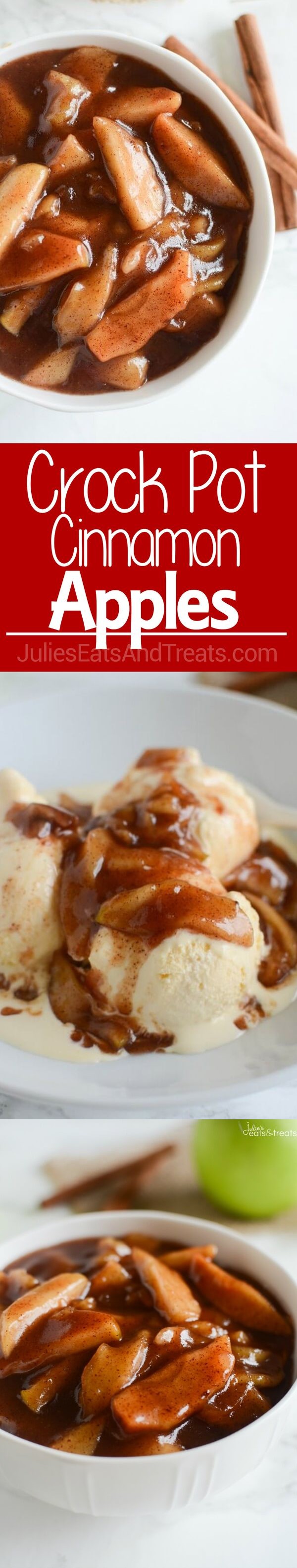 Crock Pot Cinnamon Apples