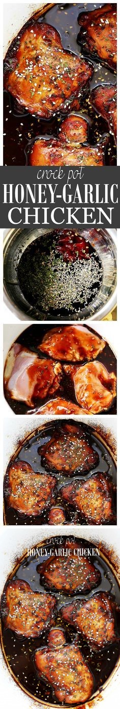 Crock Pot Honey Garlic Chicken