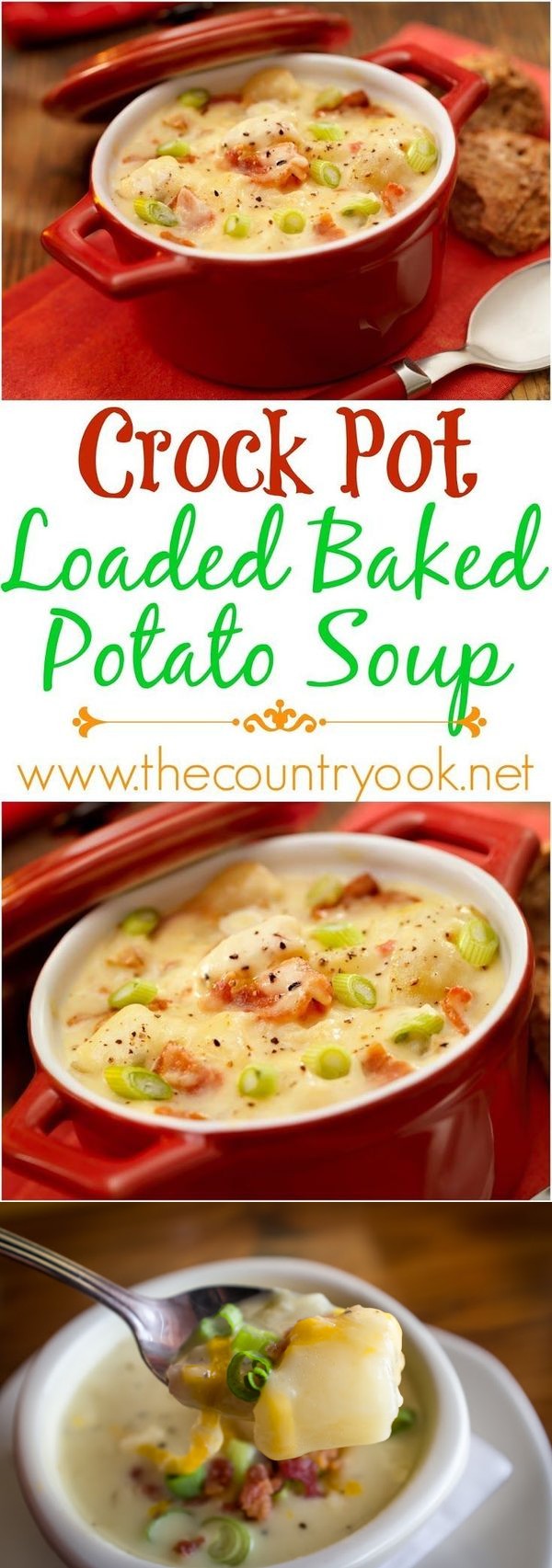 Crock Pot Loaded Baked Potato Soup