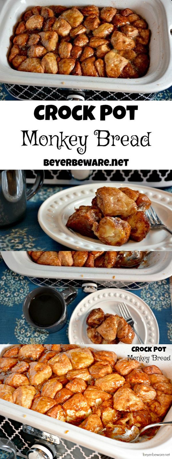 Crock Pot Monkey Bread