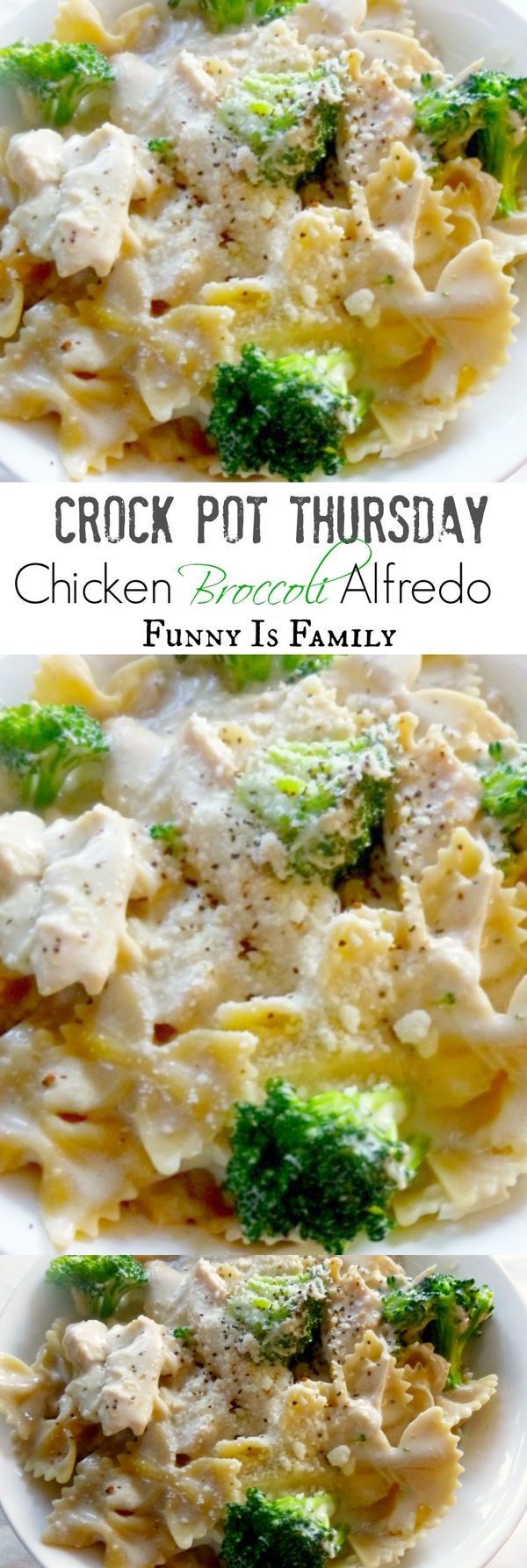 Crock Pot Thursday: Chicken Broccoli Alfredo