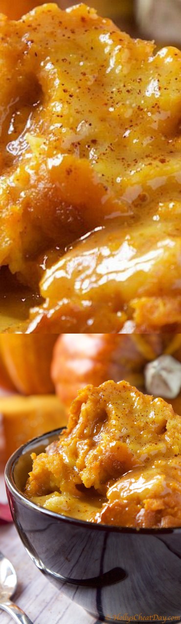 Crockpot Pumpkin Bread Pudding