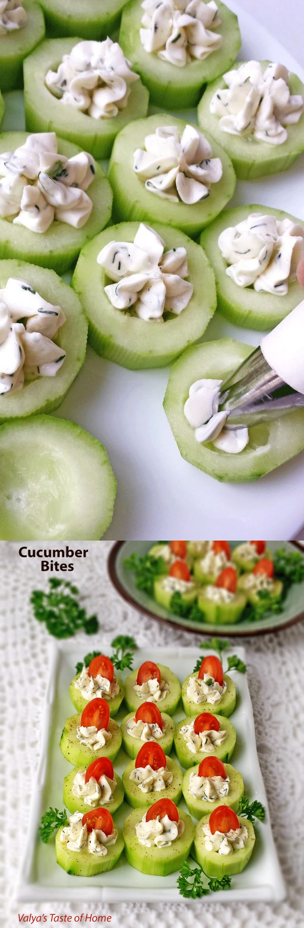 Cucumber Bites Appetizers