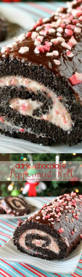 Dark Chocolate Peppermint Roll