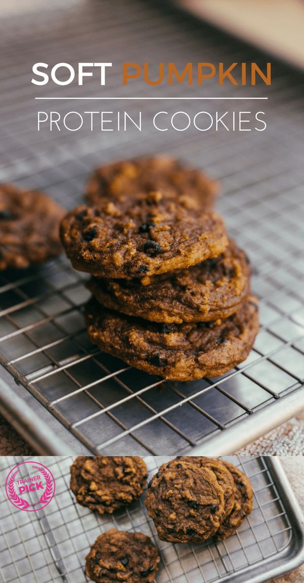 Delightful Pumpkin Chocolate Chip Protein Cookies