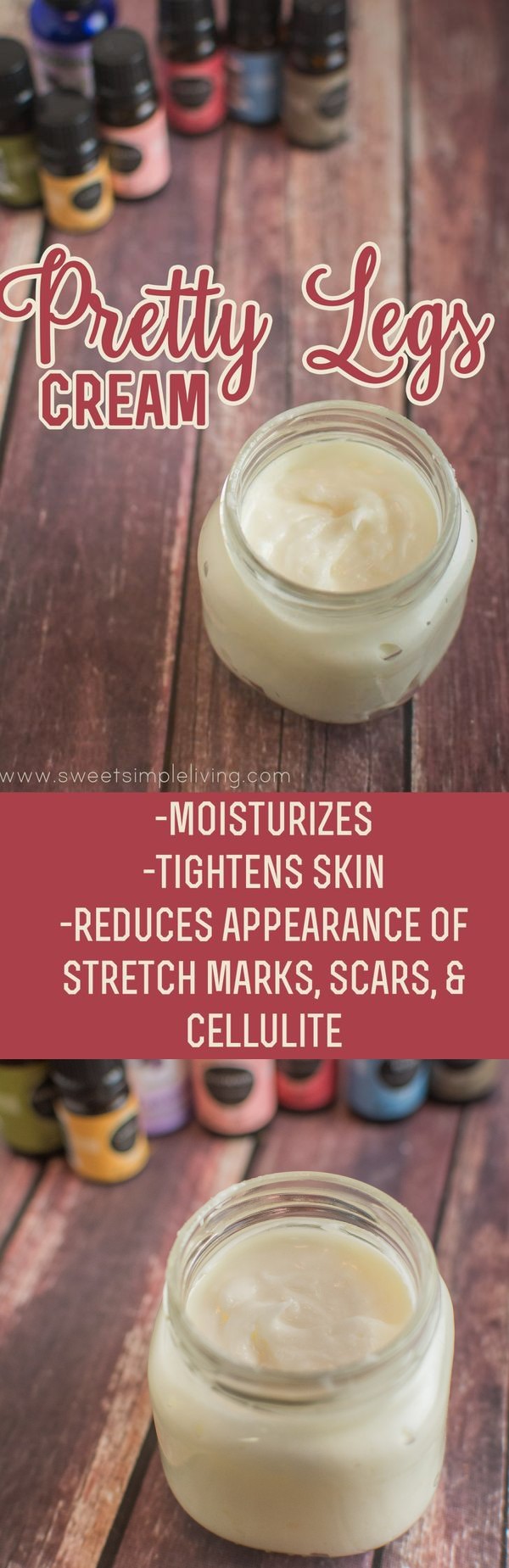 DIY Pretty Legs Cream Using Essential Oils