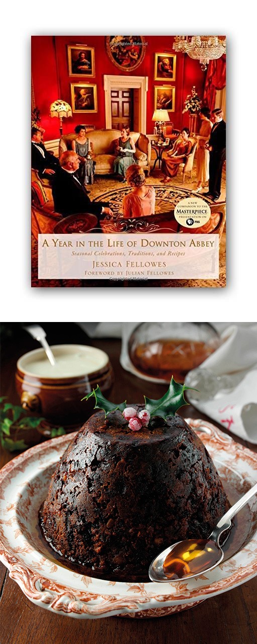 Downton Abbey Christmas Pudding with Brandy Butter Hard Sauce