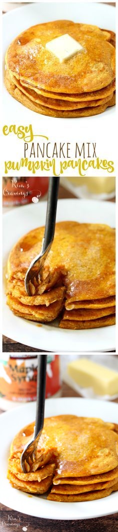 Easiest Pumpkin Pancakes