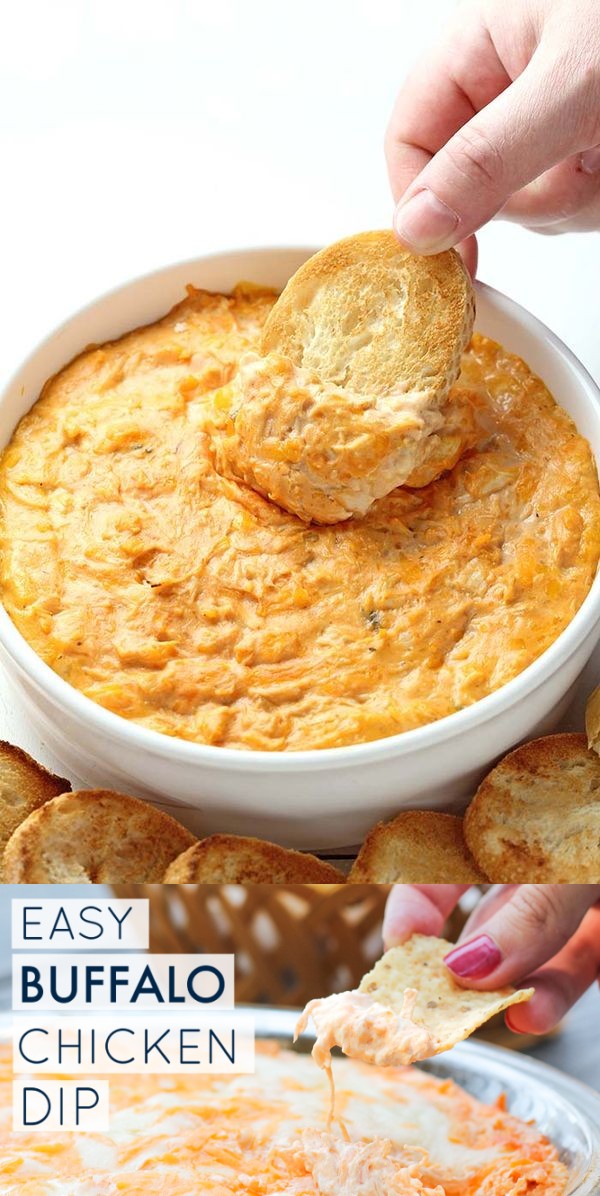 Easy Buffalo Chicken Dip