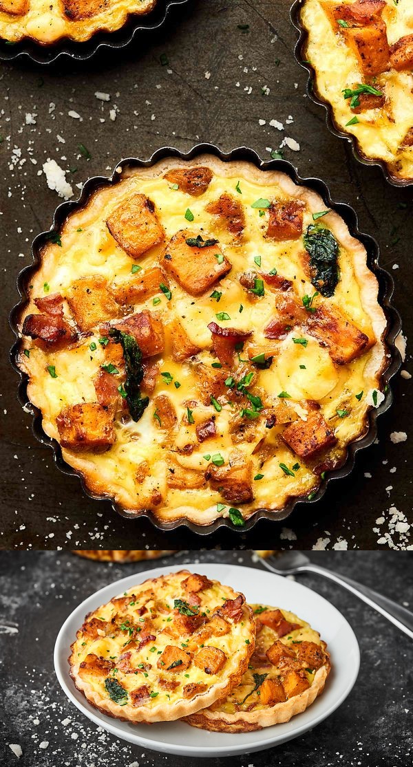 Easy Cheesy Bacon Breakfast Tart