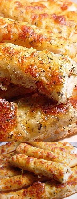 Easy Cheesy Breadsticks