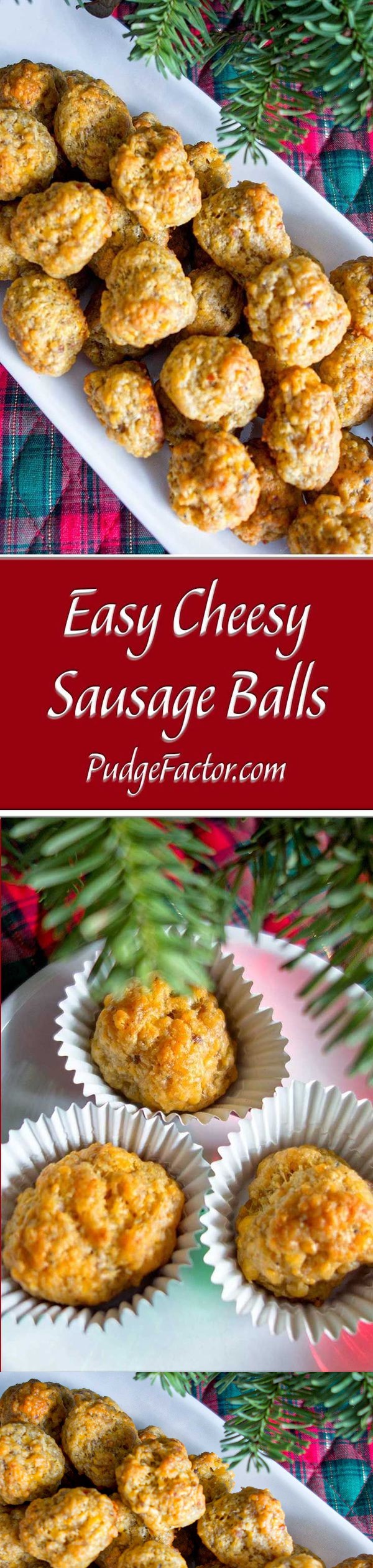 Easy Cheesy Sausage Balls