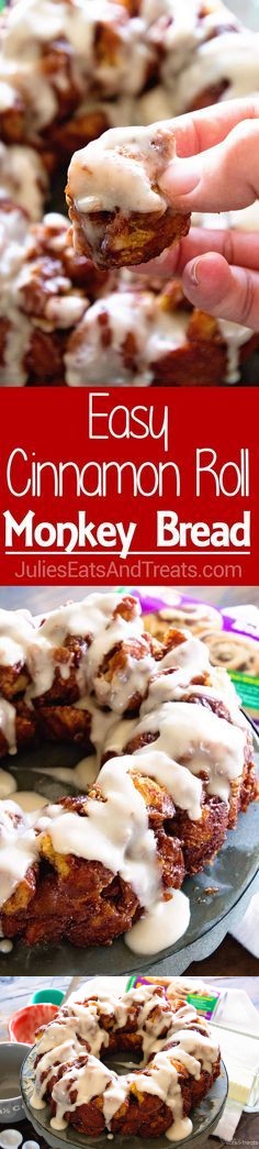 Easy Cinnamon Roll Monkey Bread