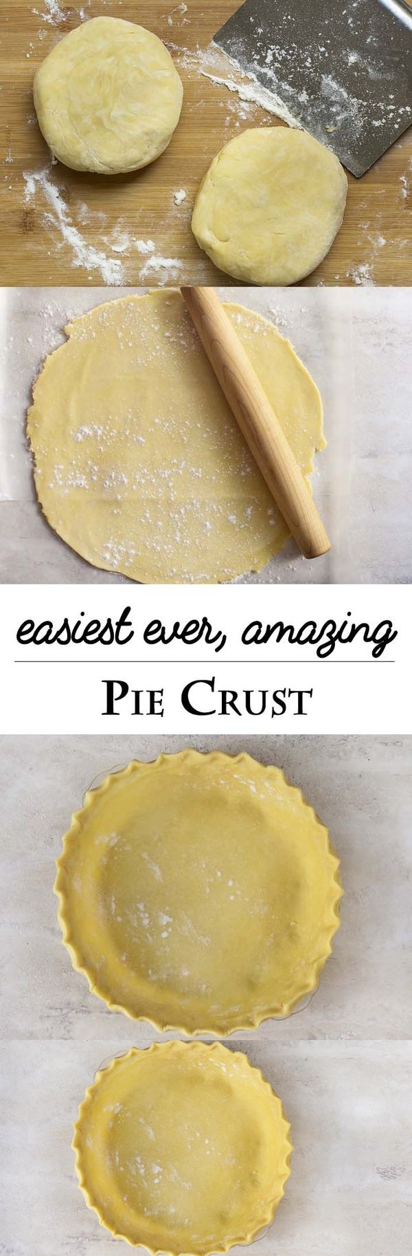 Easy Flaky Pie Crust