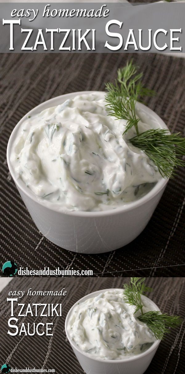 Easy Homemade Tzatziki Sauce