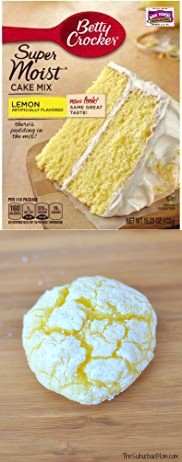 Easy Lemon Crackle Cookies