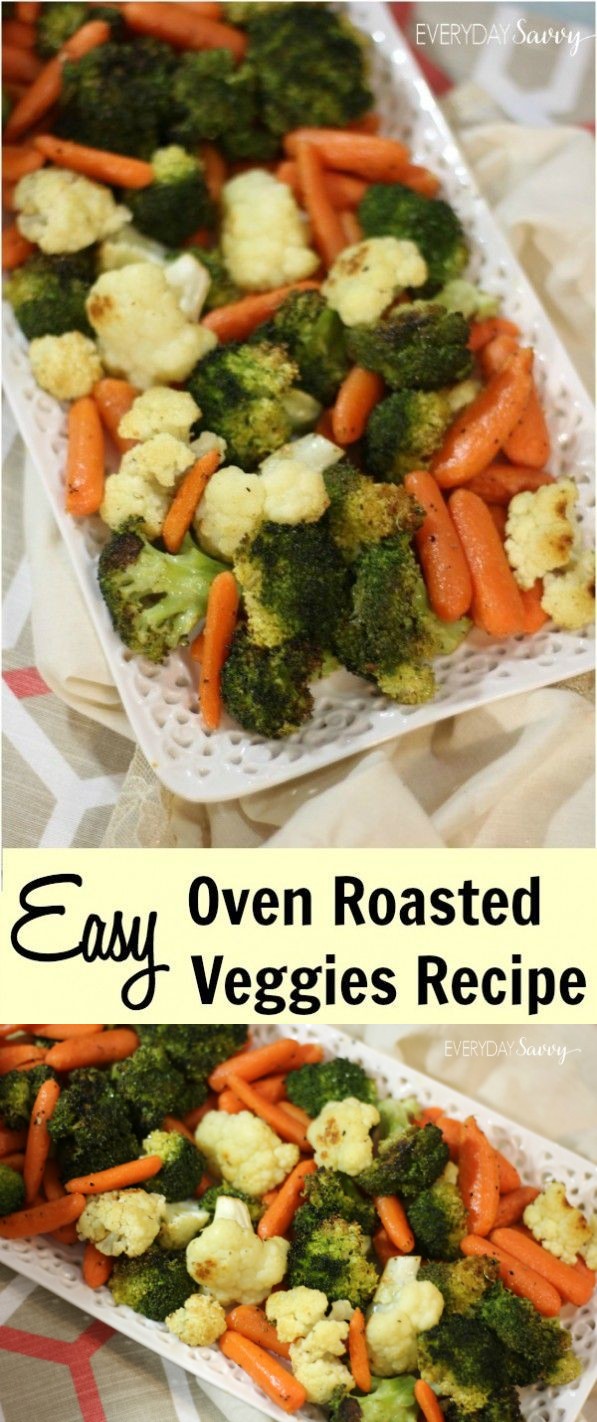 Easy Oven Roasted Veggies