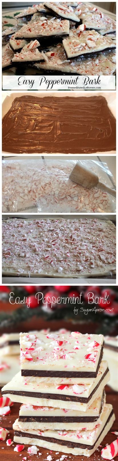 Easy Peppermint Bark