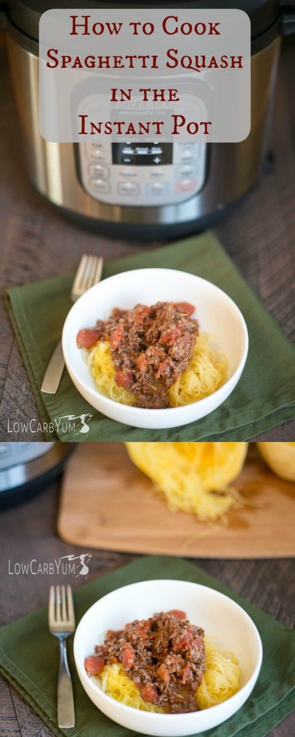 Easy Spaghetti Squash and Meat Sauce