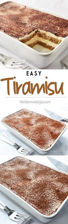 Easy Tiramisu