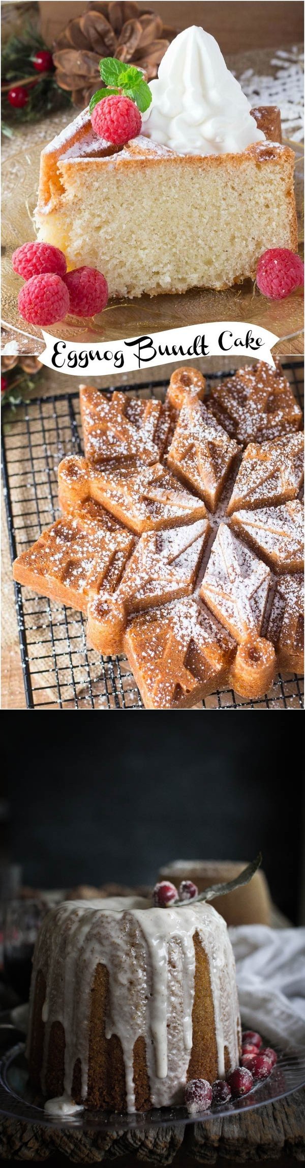 Eggnog Bundt Cake