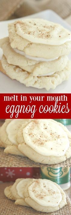 Eggnog Dessert Recipes: Delicious Eggnog Cookies