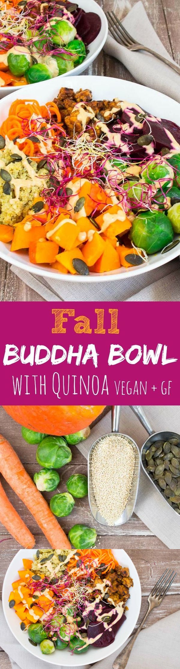 Fall Buddha Bowl with Quinoa