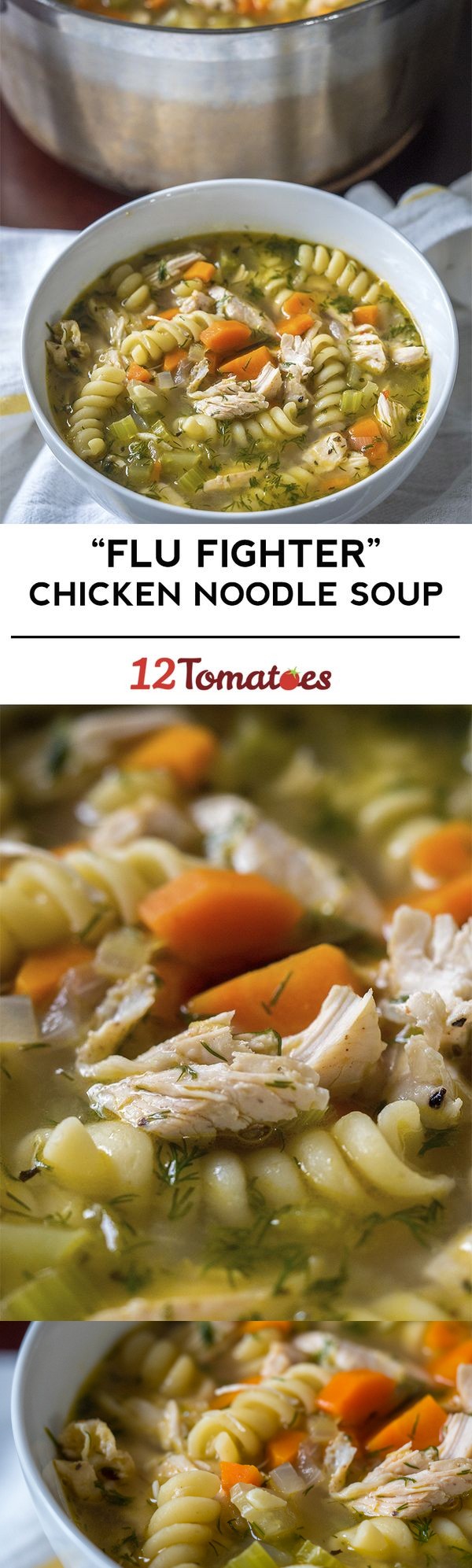 Flu Fighting Chicken Noodle Soup