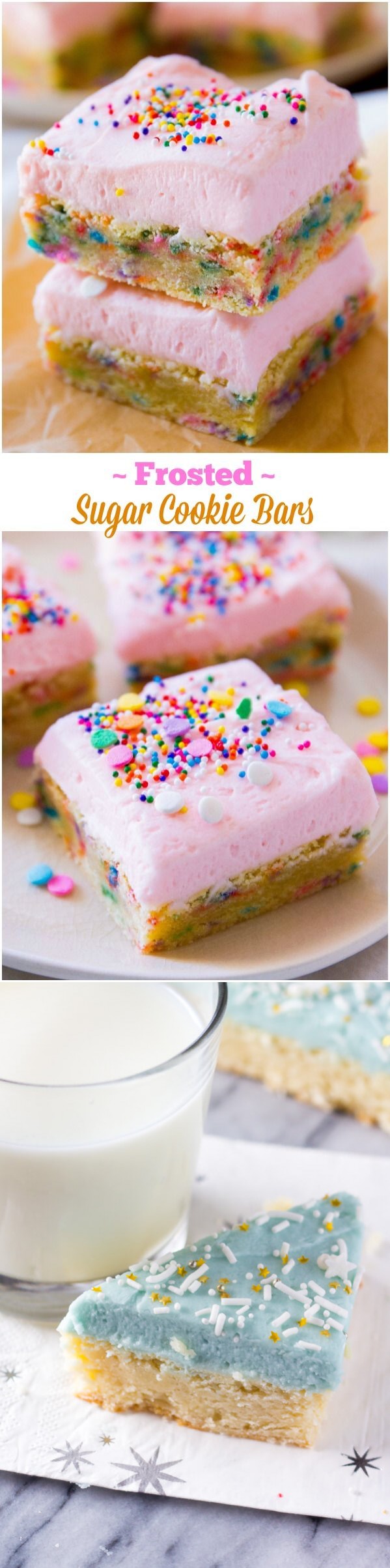 Frosted Sugar Cookie Bars