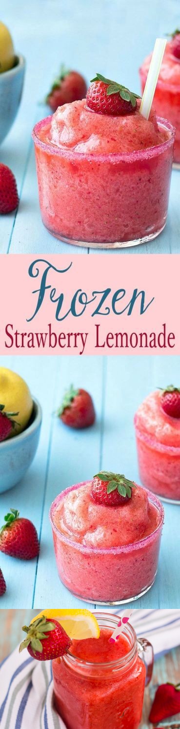 Frozen Strawberry Lemonade