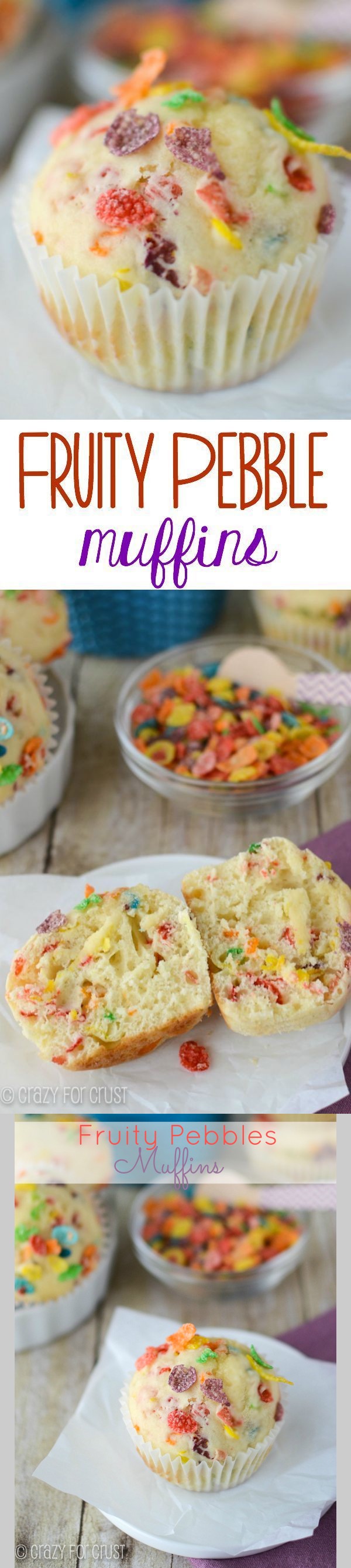 Fruity Pebbles Muffins