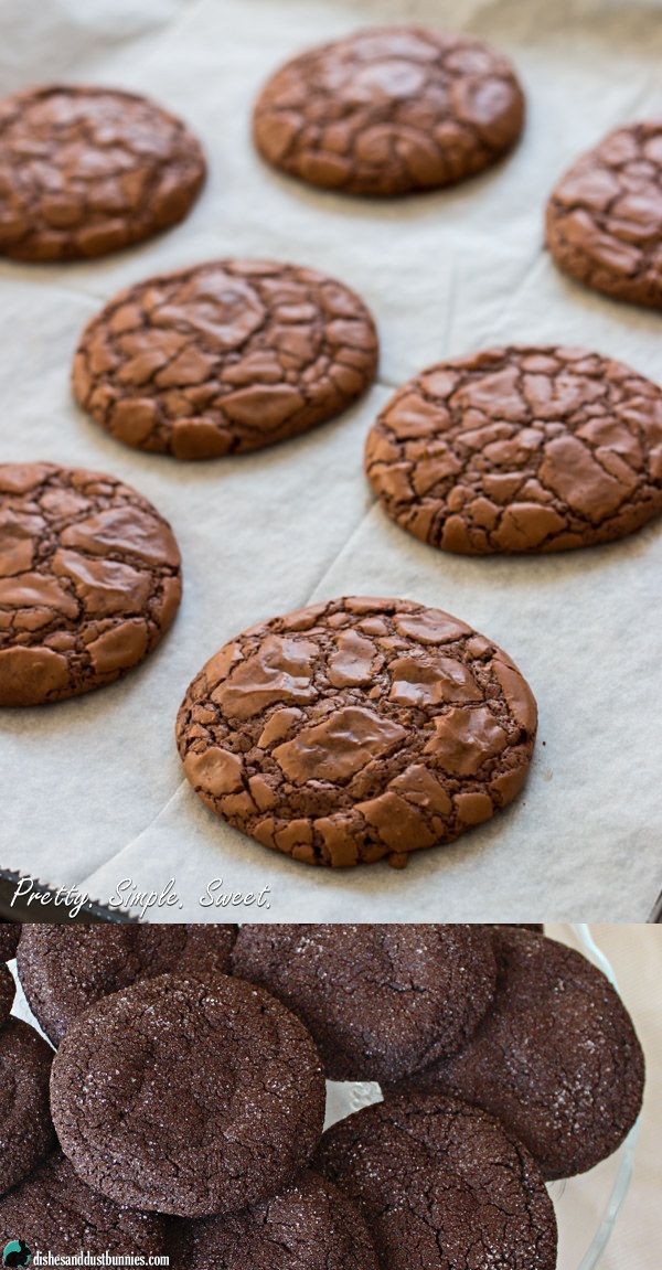 Fudgy Chocolate Cookies