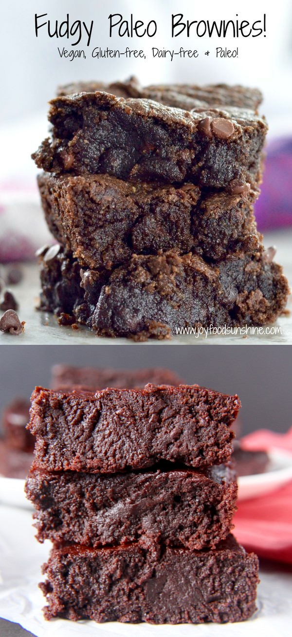 Fudgy Paleo Brownies