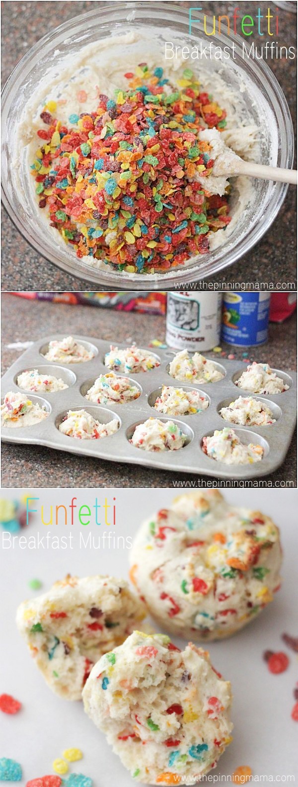 Funfetti Breakfast Muffins