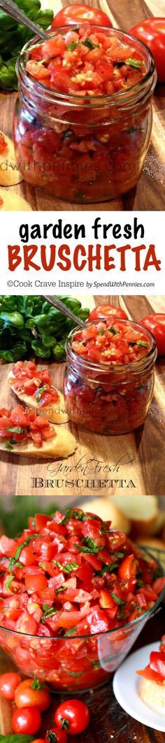 Garden Fresh Bruschetta