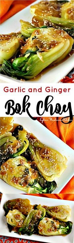 Garlic and Ginger Bok Choy