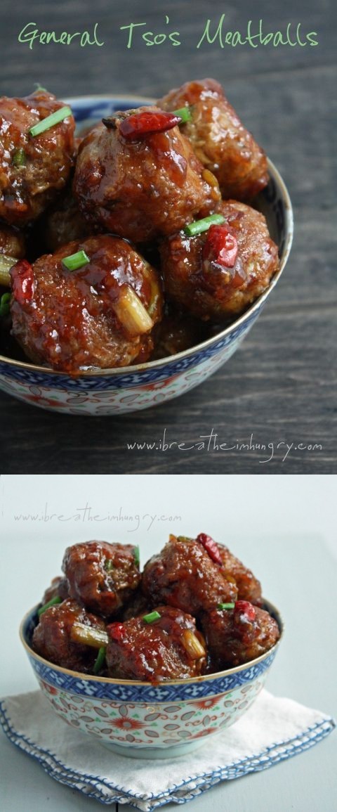 General Tso’s Meatballs (Low Carb & Gluten Free