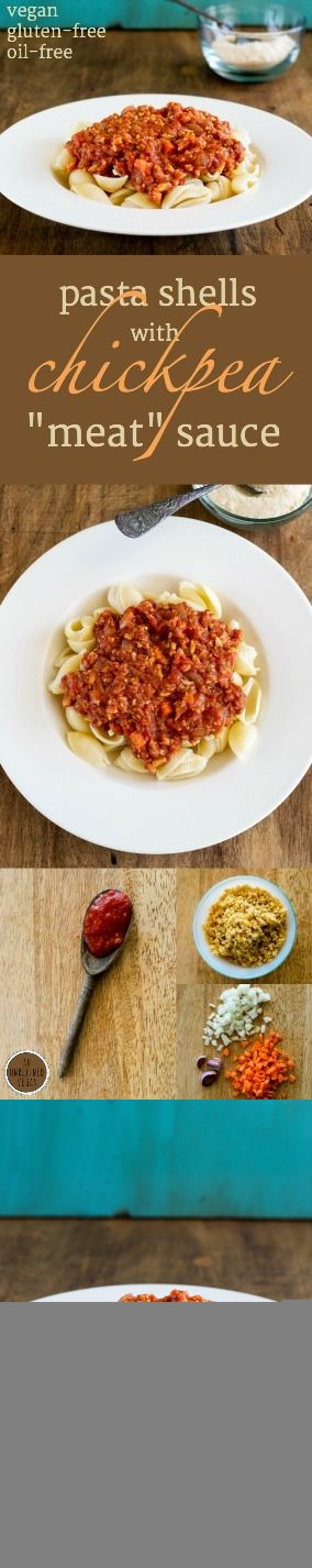 GF Pasta Shells with Chickpea 