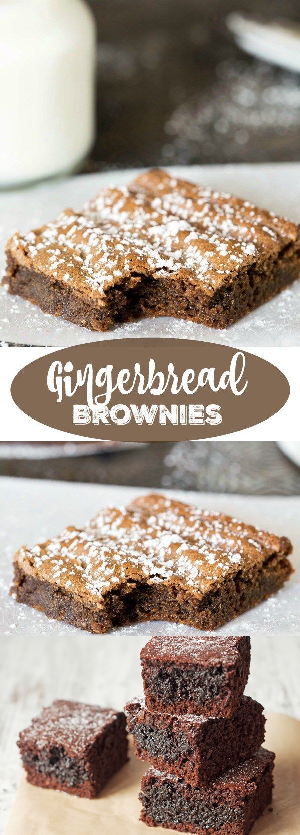 Gingerbread Brownies