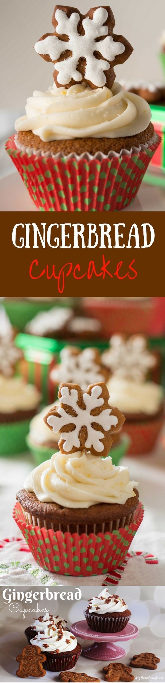 Gingerbread Cupcakes