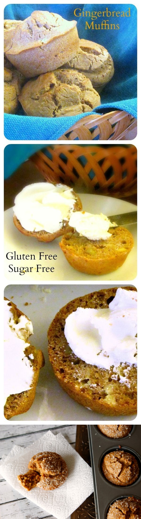 Gluten-Free Gingerbread Muffins